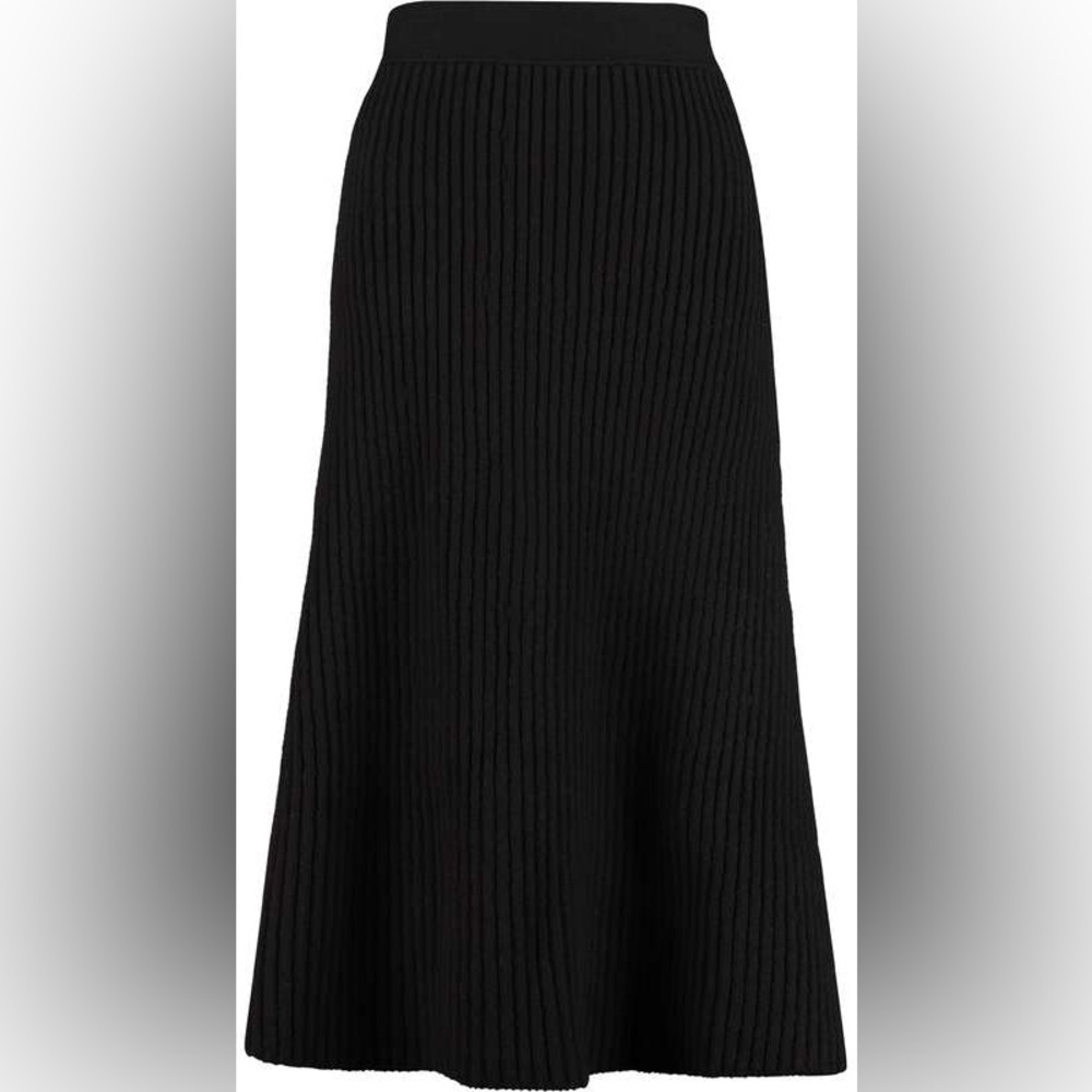BOTTEGA VENETA PLEATED MIDI SKIRT